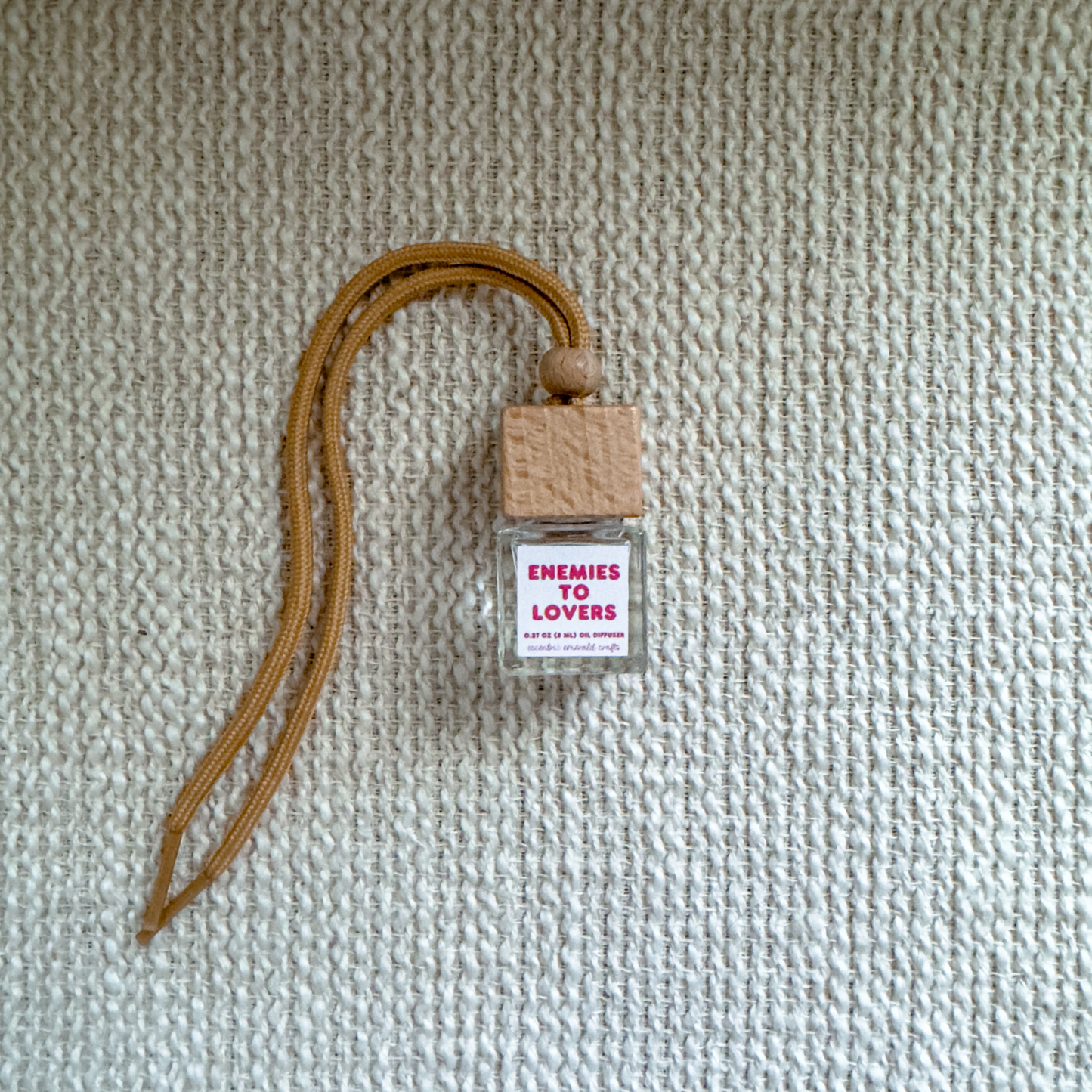 Enemies to Lovers Bookish Car Freshener