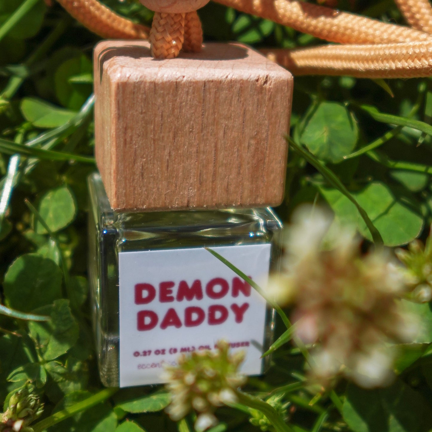 Demon Daddy Bookish Car Freshener