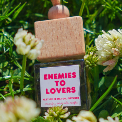 Enemies to Lovers Bookish Car Freshener
