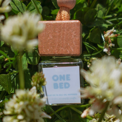 One Bed Bookish Car Freshener
