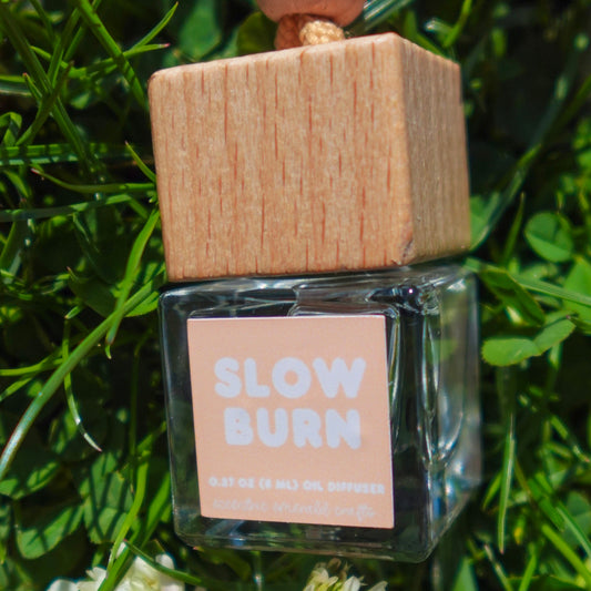 Slow Burn Bookish Car Freshener